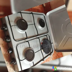 Nunix 3+1 Table Top Cooker – 3 Gas Burners With Electric Hot Plate