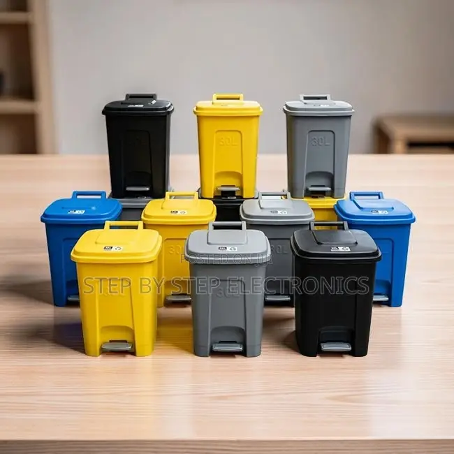 Manufacturer Prices 30L Litres Step Pedal Dust Bin Trash Cans