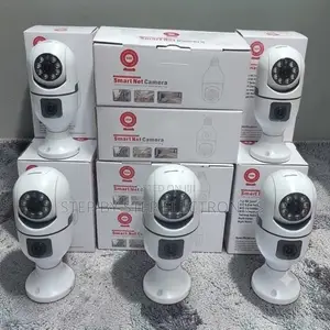 Discounted Prices PTZ Rotating Dual Lens Wifi Bulb Cameras