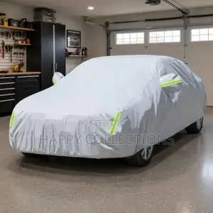 *High Quality Universal Grey Car Cover With Fleece