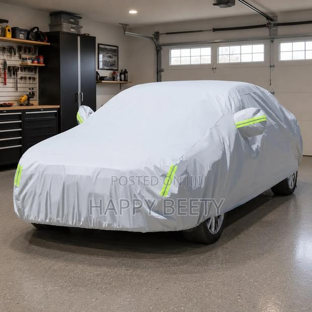 *High Quality Universal Grey Car Cover With Fleece