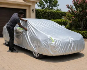 *High Quality Universal Grey Car Cover With Fleece
