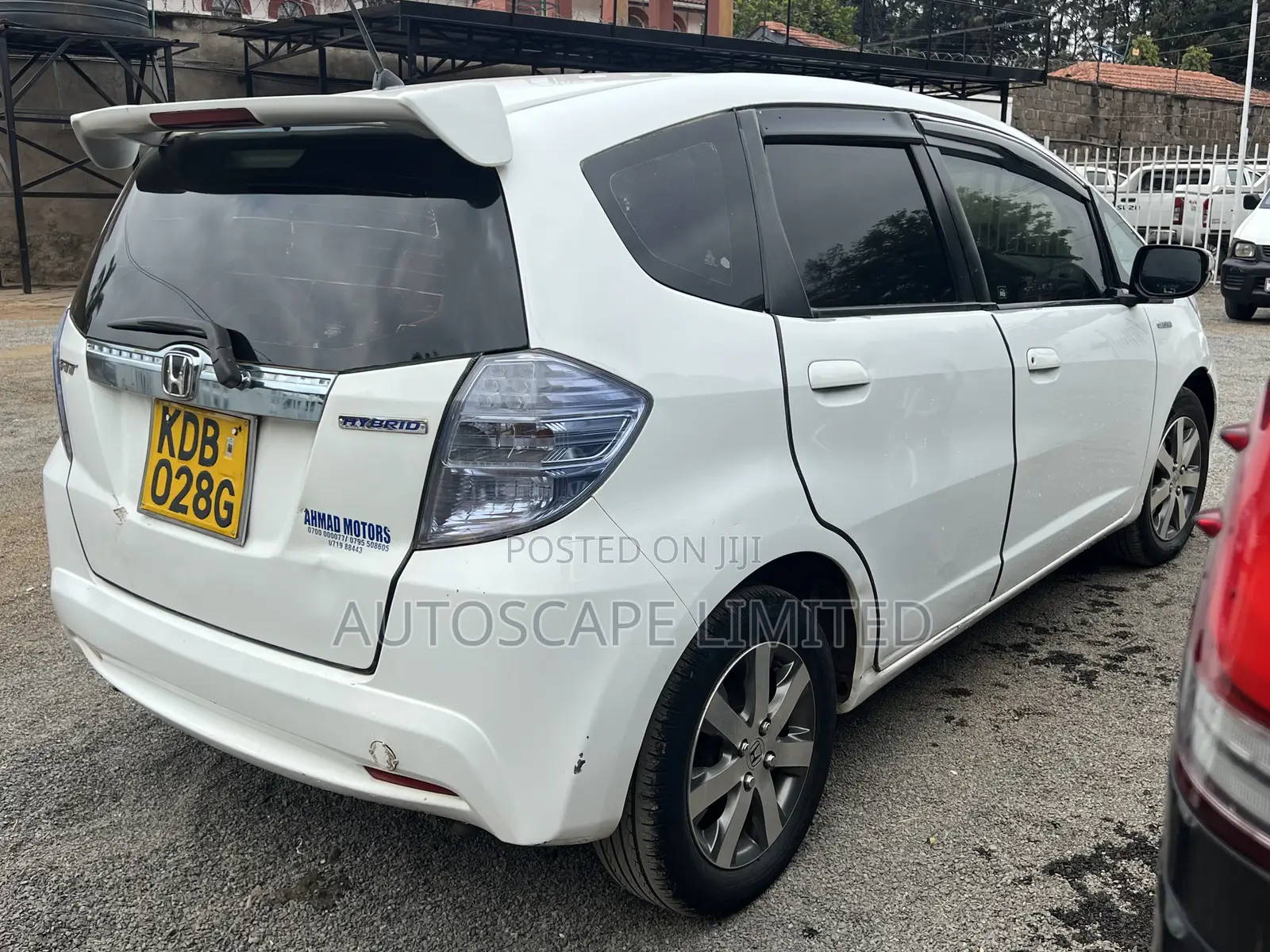 Honda Fit 2013 White