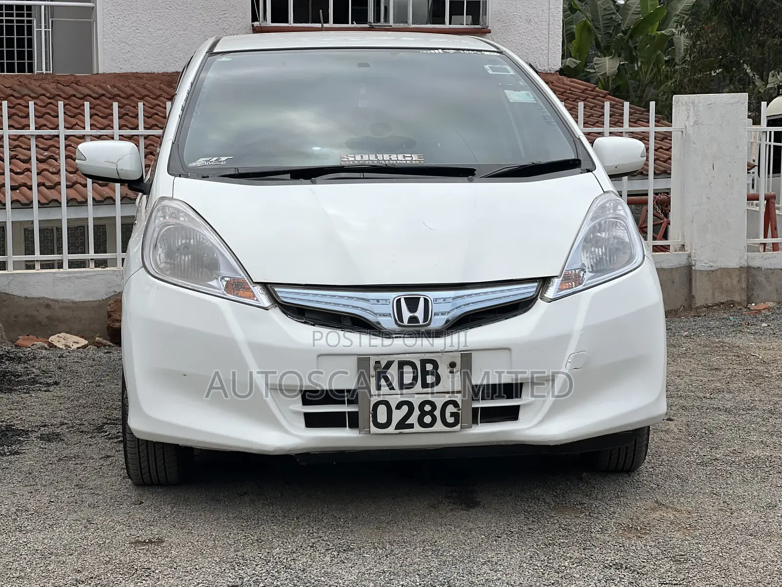 Honda Fit 2013 White