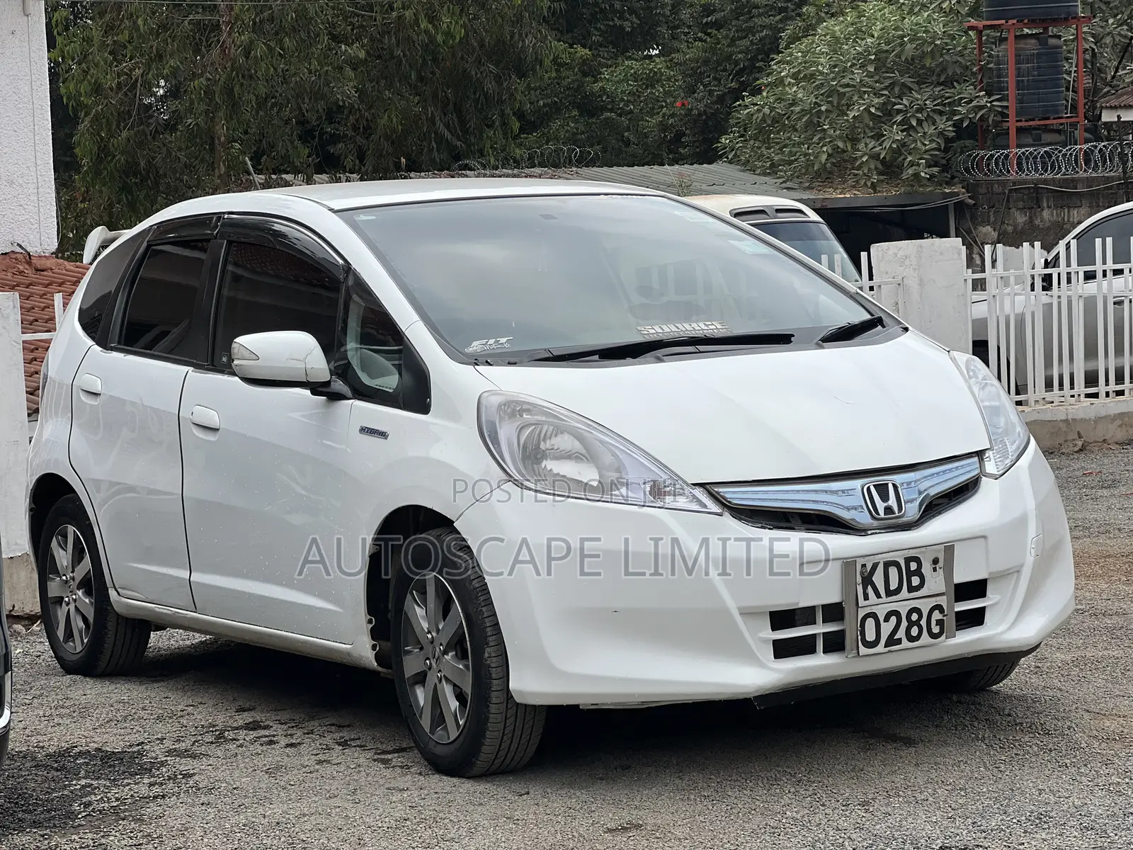 Honda Fit 2013 White