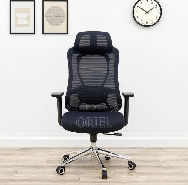 Office Chair : Adjustable High-Back Mesh Office Chair - thumbnail 8