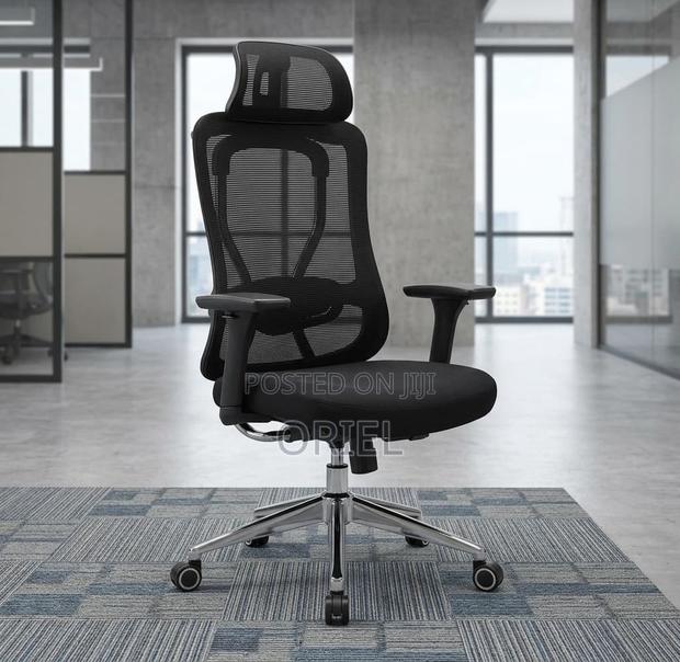 Office Chair : Adjustable High-Back Mesh Office Chair - thumbnail 12
