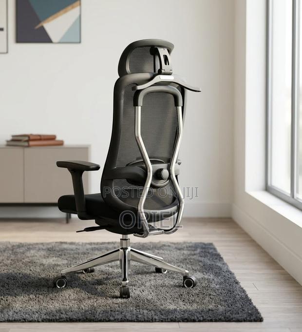 Office Chair : Adjustable High-Back Mesh Office Chair - thumbnail 13