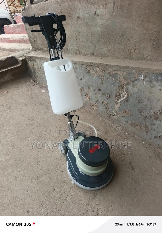 Astramilano Floor Scrubber With 3 Brushes - main view