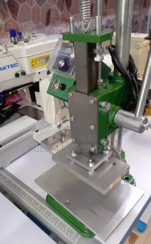 Embossing Machine for Leather