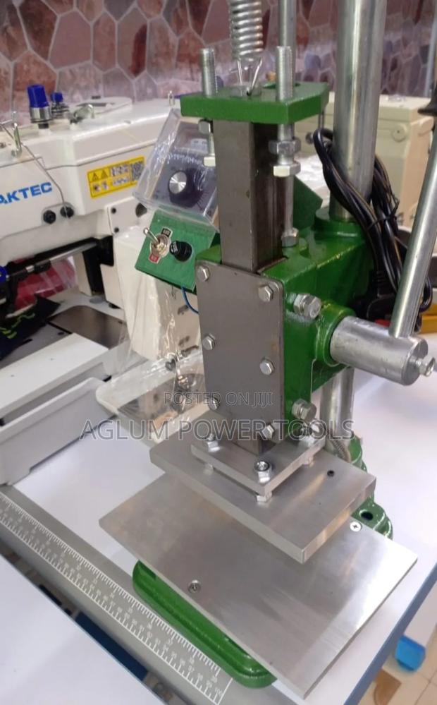 Embossing Machine for Leather - main view