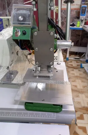 Embossing Machine for Leather