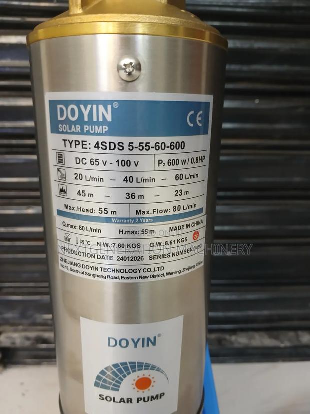 Submersible Deep Well Pump - main view