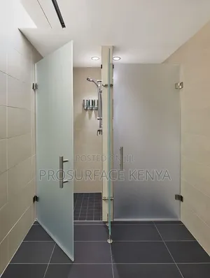 Bathroom Privacy Film | Elegant Frosted Finish