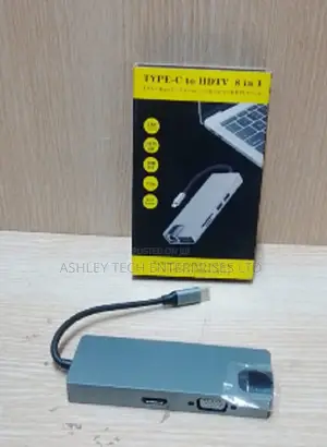 Premium 8-in-1 USB Type-C Hub With Power Delivery Card Reader