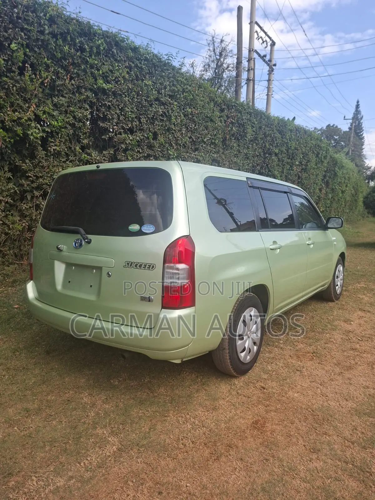Toyota Succeed 2019 Green