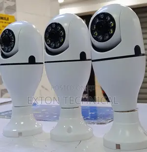 Wireless Wifi Bulb CCTV Camera
