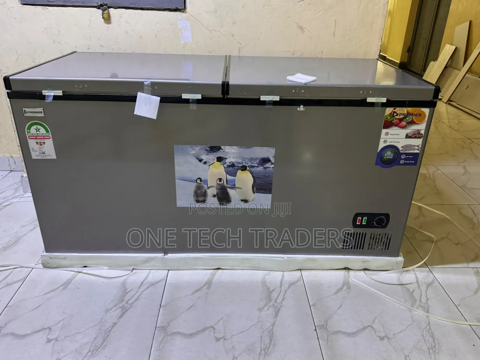 Premier 500L Jumbo Size Chest Freezer