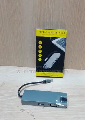 8-in-1 USB-C Expansion Hub With HDMI, USB 3.0 PD Charging