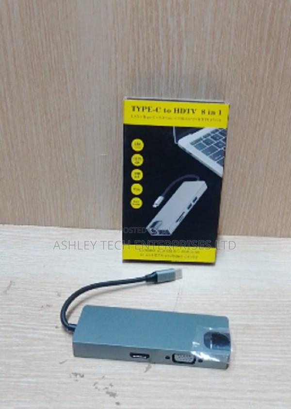 8-in-1 USB-C Expansion Hub With HDMI, USB 3.0 PD Charging