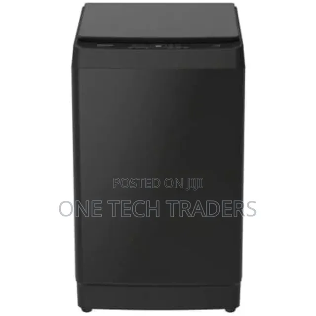 Hisense WT3K1423UB Top Loader Washing Machine, 14KG - Crystal Grey