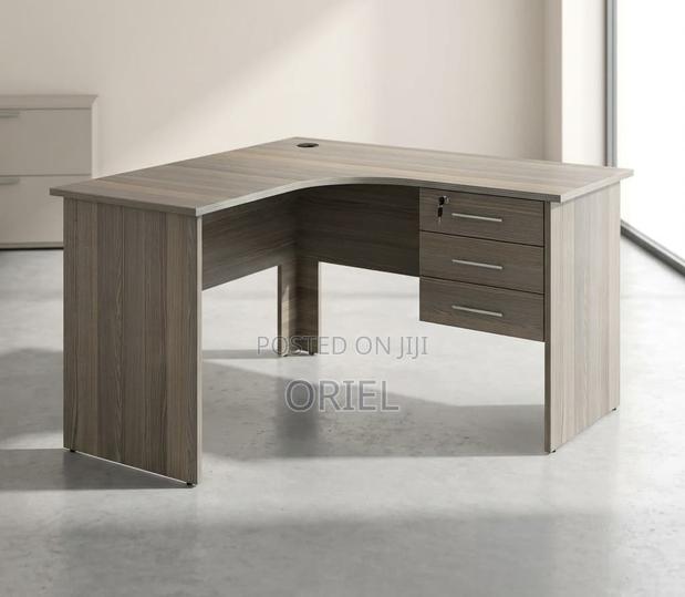 Office Desk : 1.4m Corner Office Study Desk - thumbnail 4