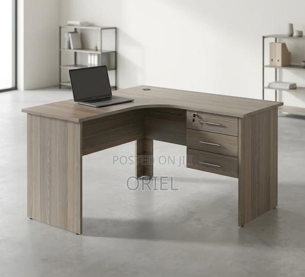 Office Desk : 1.4m Corner Office Study Desk - thumbnail 5