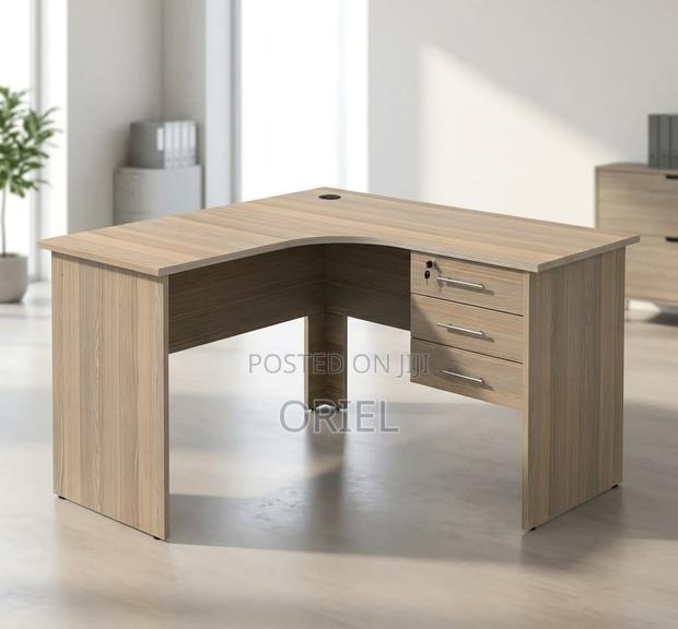 Office Desk : 1.4m Corner Office Study Desk - thumbnail 6