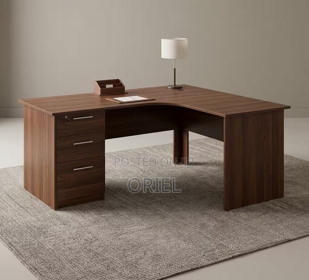 Office Desk : 1.4m Corner Office Study Desk - thumbnail 7