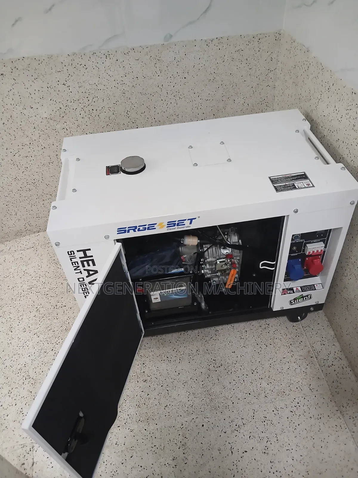 Heavy-Duty Silent Diesel Generator
