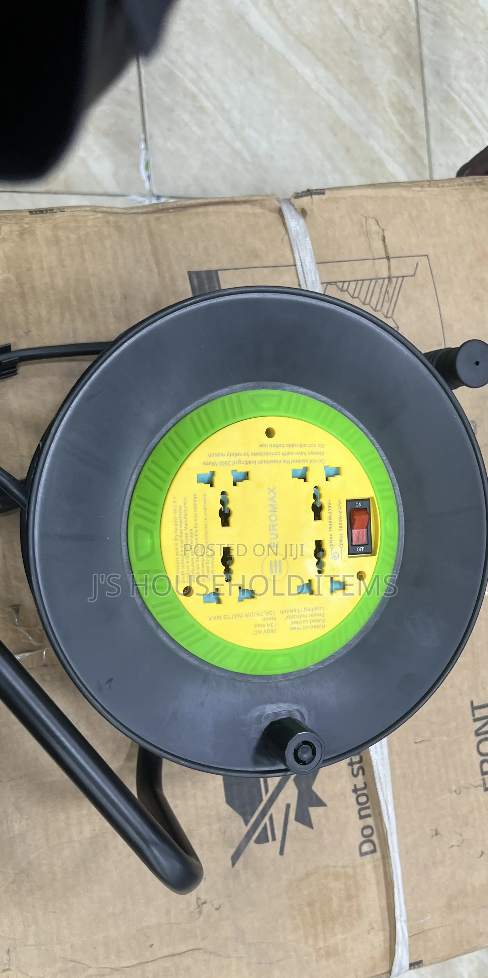 Euromax Cord Reel 2.5mm 25m