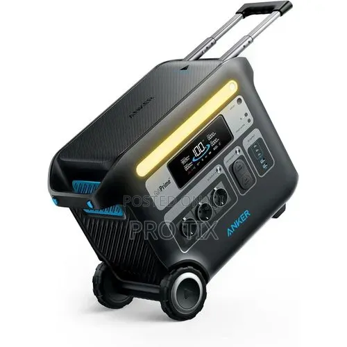 Anker 767 Portable Power Station (Ganprime Powerhouse 2048wh) Black