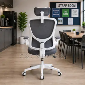 Ergonomic Home Mesh Chair With Flip Arm's.