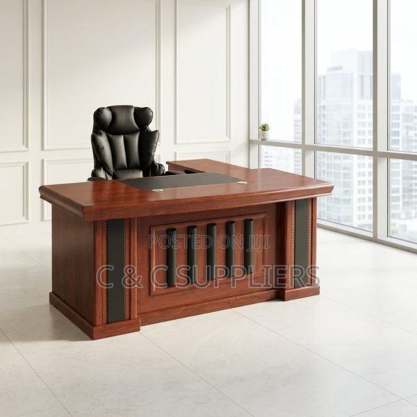 Executive 180cm L-Shaped Office Desk. - thumbnail 2