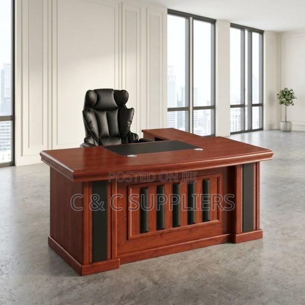 Executive 180cm L-Shaped Office Desk. - thumbnail 3