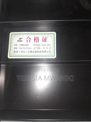 Plastic Mould Testing Cubes 150mm X 150mm ×150mm