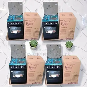 High-End Multipurpose 3 Gas Burners+1 Hotplate Free Standing Cooker