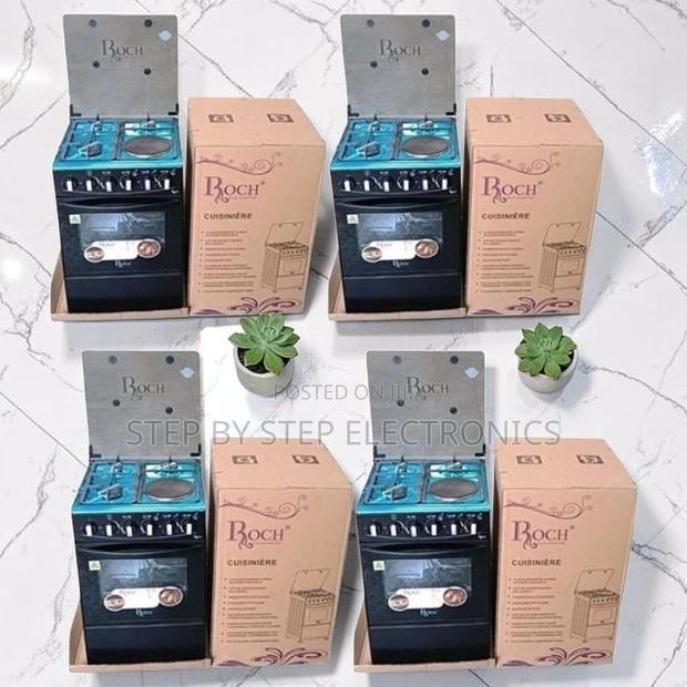 High-End Multipurpose 3 Gas Burners+1 Hotplate Free Standing Cooker - thumbnail 2