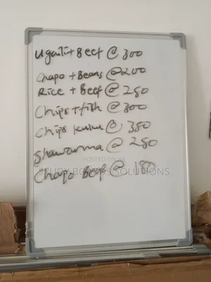 Menu Whiteboard for Restaurants (60x45cm)