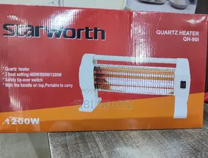 New Starworth Quartz Heater 800W Max/Model: QH90I