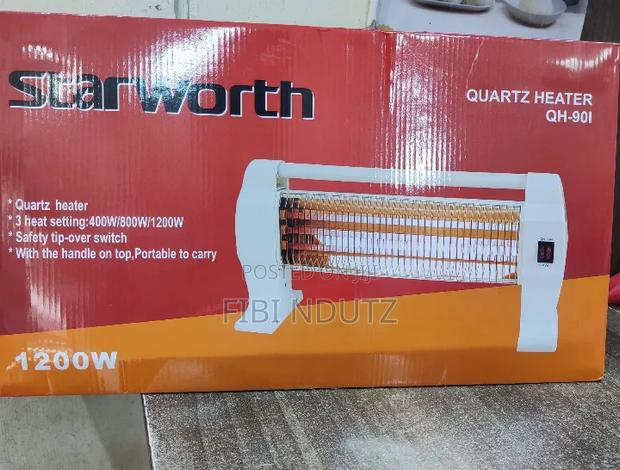New Starworth Quartz Heater 800W Max/Model: QH90I