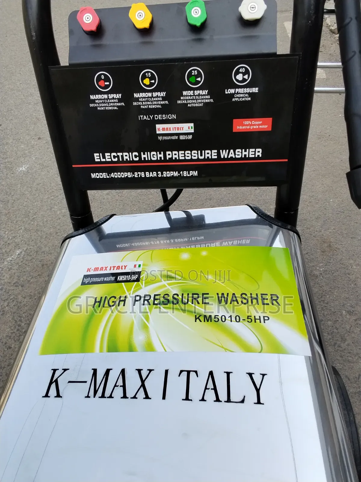 Commercial Pressure Washer, 4000 PSI Car Wash Pump