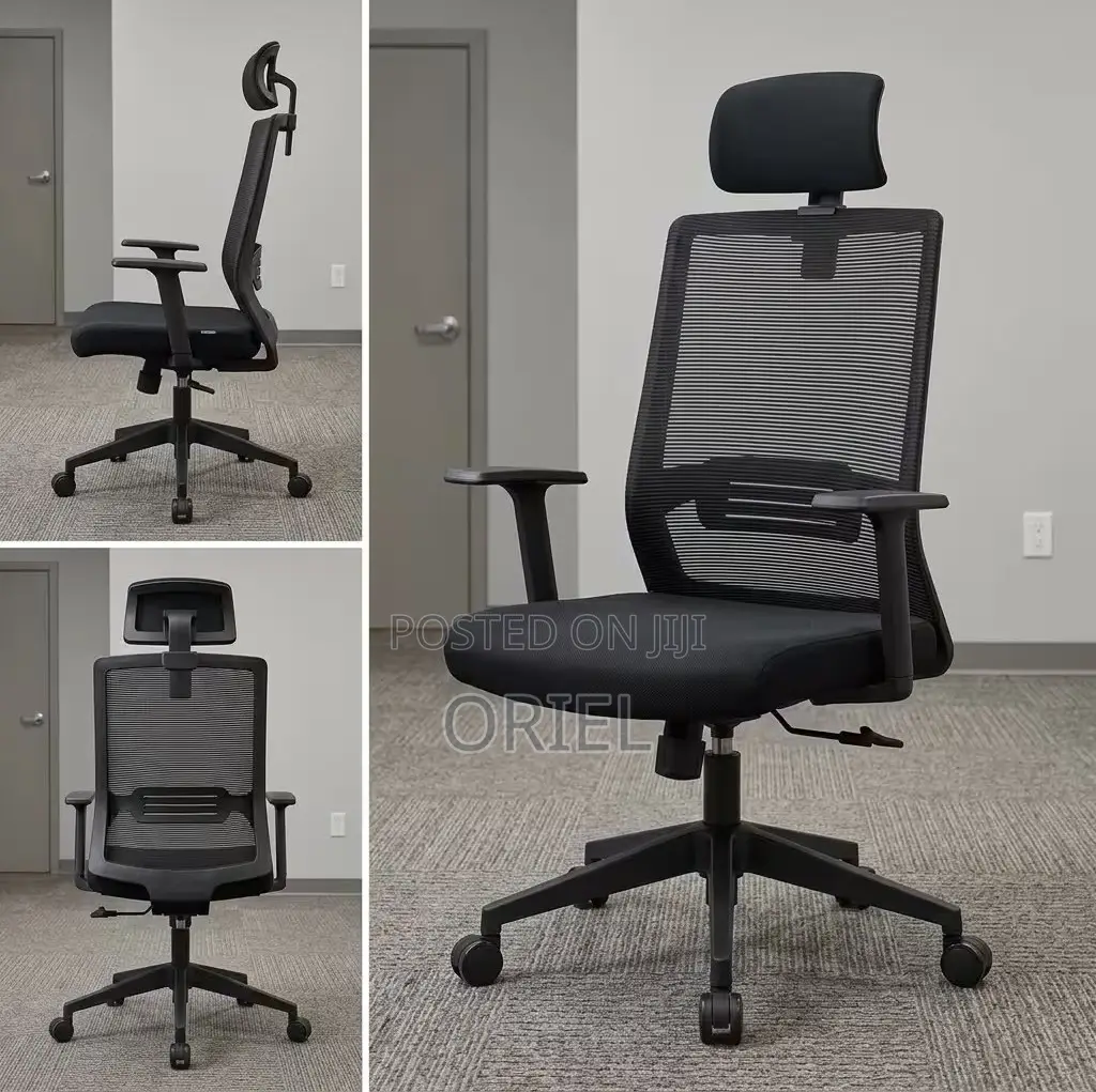 Office Chair : Ergonomic Adjustable Height Swivel Office Chair