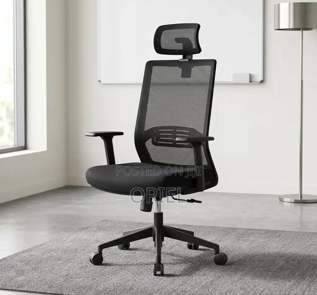 Office Chair : Ergonomic Adjustable Height Swivel Office Chair