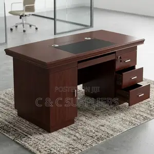 Mahogany 120cm Executive Table