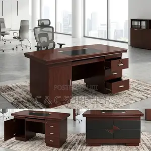 Mahogany 120cm Executive Table