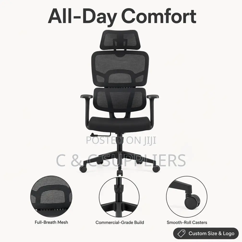 Adjustable Orthopedic Home Task Chair.