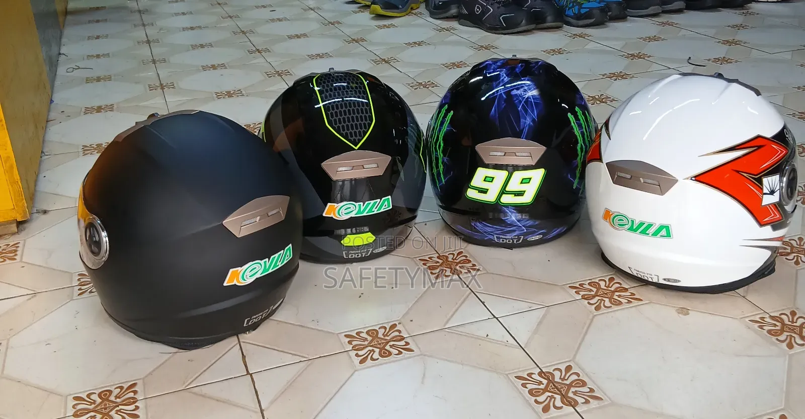 Kevla Fullface Helmet(Warm Neck)