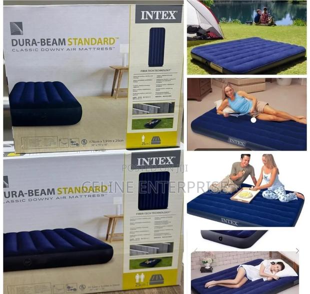 Intex 5by6 Inflatable Mattress - thumbnail 2