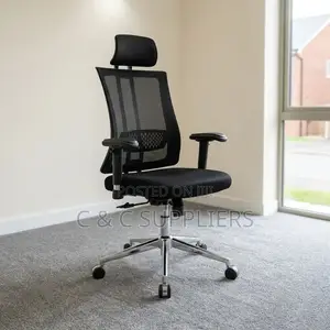 Orthopedic High Back Chair With Lumber Support